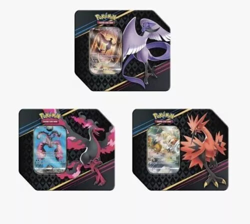 Crown Zenith Galarian Bird Tins (English)