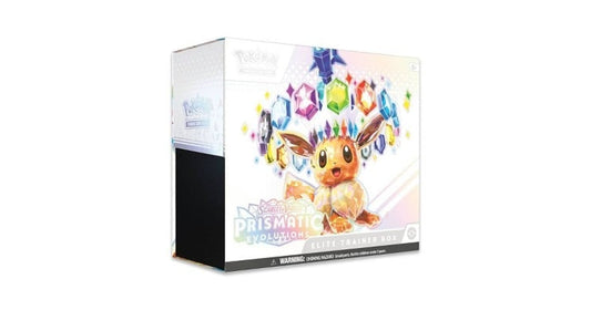 Scarlet & Violet Prismatic Evolutions Elite Trainer Box (English)