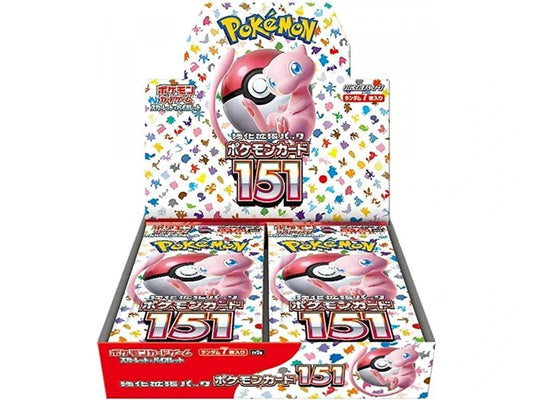 Scarlet & Violet 151 Booster Box sv2a (Japanese)