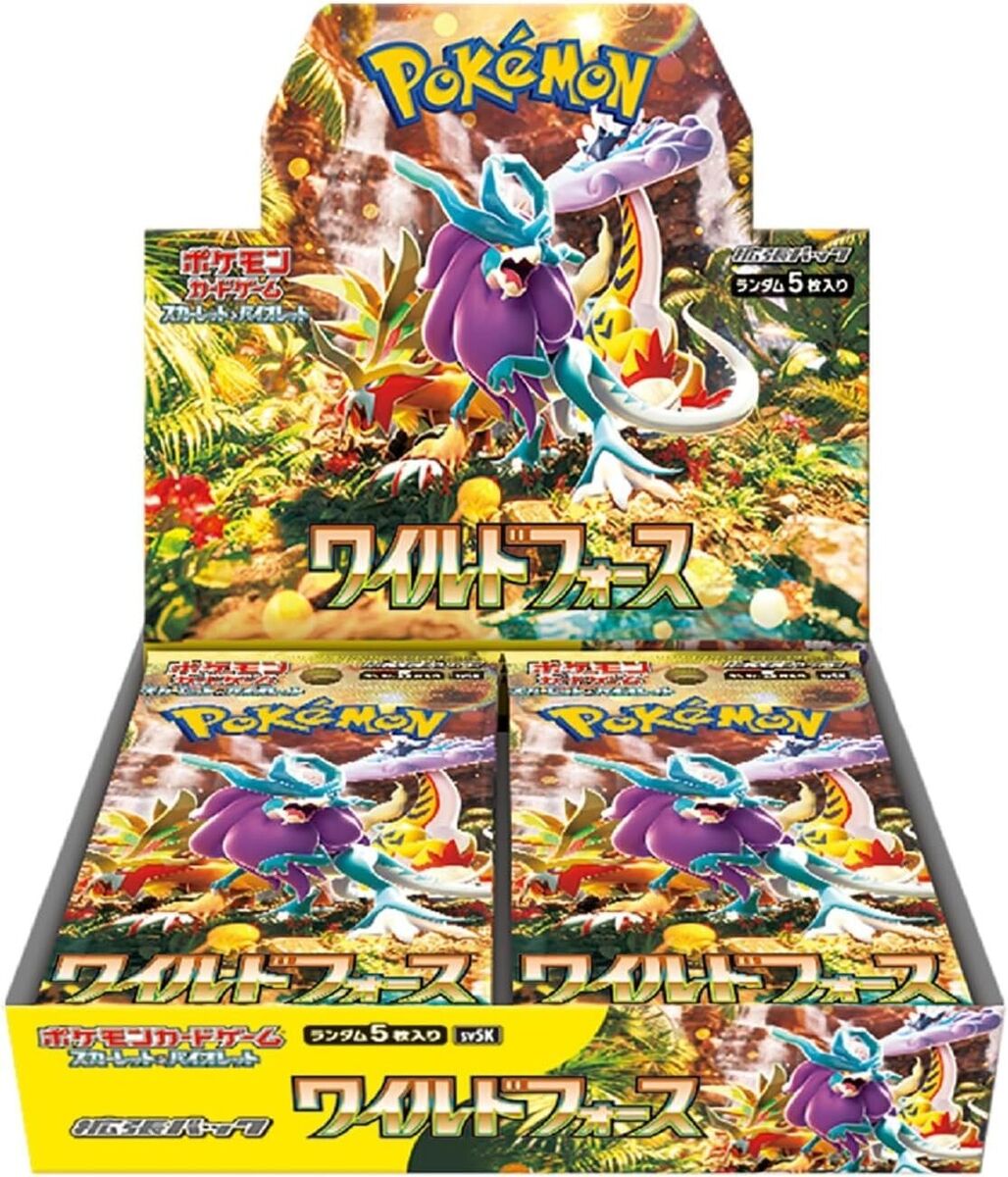 Wild Force sv5k Booster Box (Japanese)